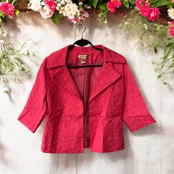 Patrick Christopher Pink Blazer Jacket - Picture 1 of 13